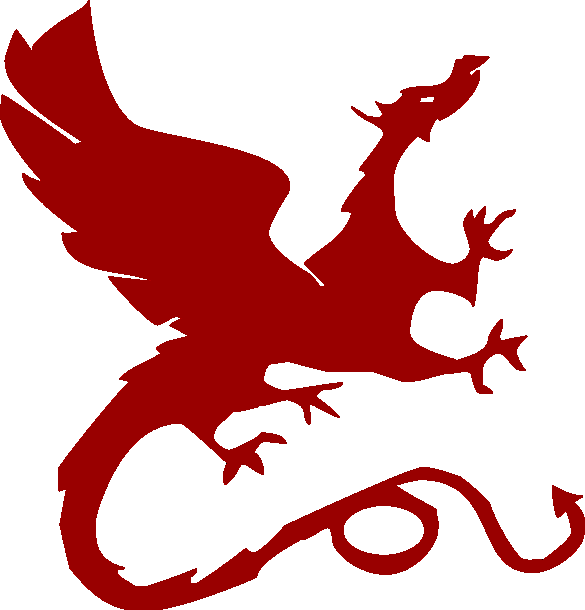 the logo of the Carnegie Mellon University School of Computer Science, a red dragon on a white background